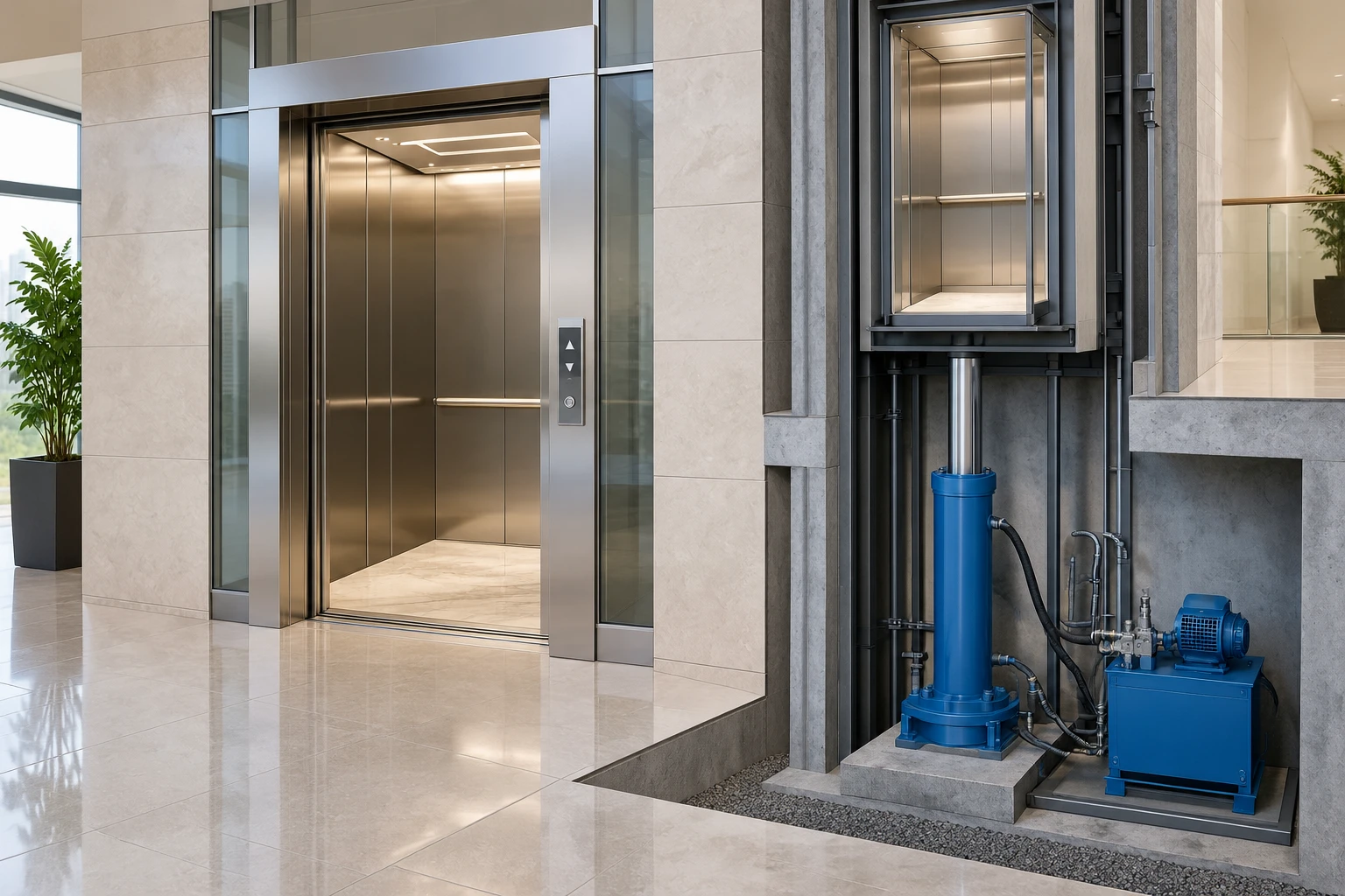 Hydraulic Elevator